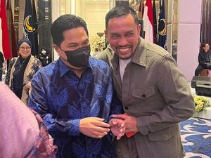 Sahroni Minta Maaf ke Erick soal Proposal Telat: Doakan Lancar Sahroni Minta Maaf ke Erick soal Proposal Telat: Doakan Lancar