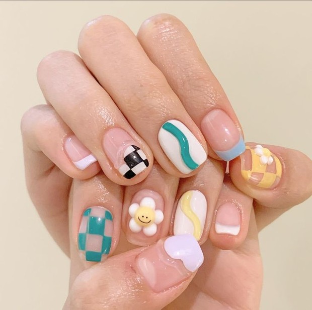 3D nail art kekinian