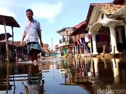 Banjir Rob Pesisir Kendal Naik Lagi, Terparah di Mororejo dan Bandengan