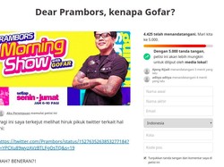 Heboh Petisi Penolakan Gofar Jadi Penyiar Prambors