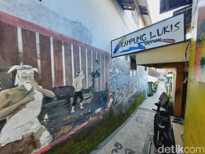 Kampung Lukis Banyuwangi, Dulu Penuh Kandang Ayam Kini Artistik Kampung Lukis Banyuwangi, Dulu Penuh Kandang Ayam Kini Artistik