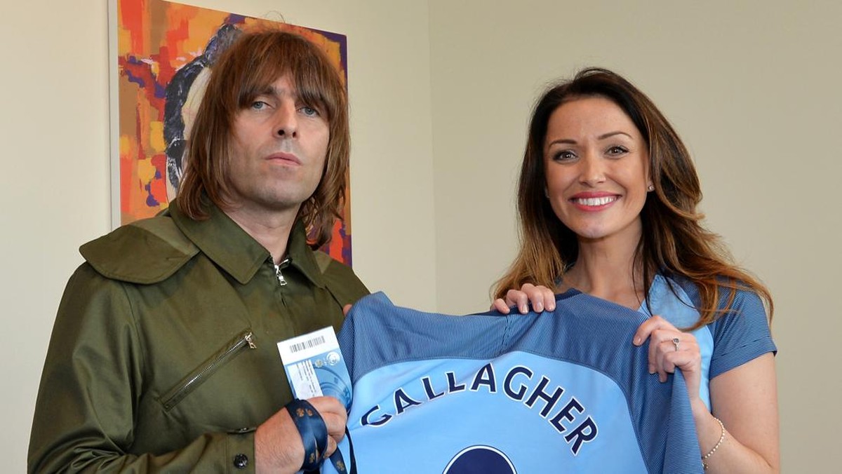 Liam Gallagher (kiri), eks Oasis dan fans berat Manchester City. (Foto: Manchester City FC via Getty Ima/Manchester City FC)