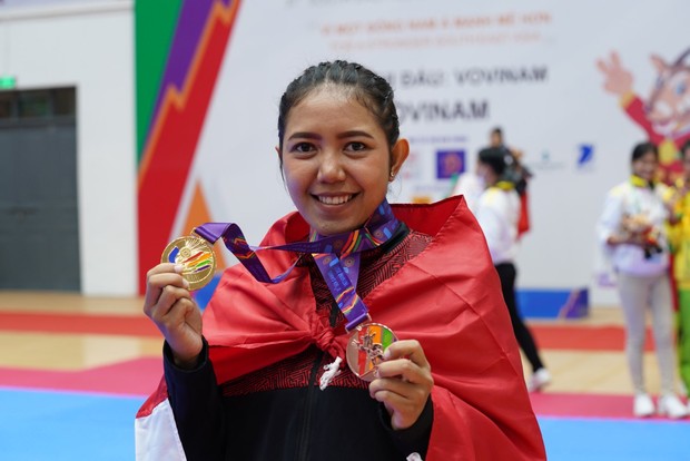 Manik Trisna Dewi Wetan /Foto: Twitter NOC Indonesia Manik Trisna Dewi Wetan