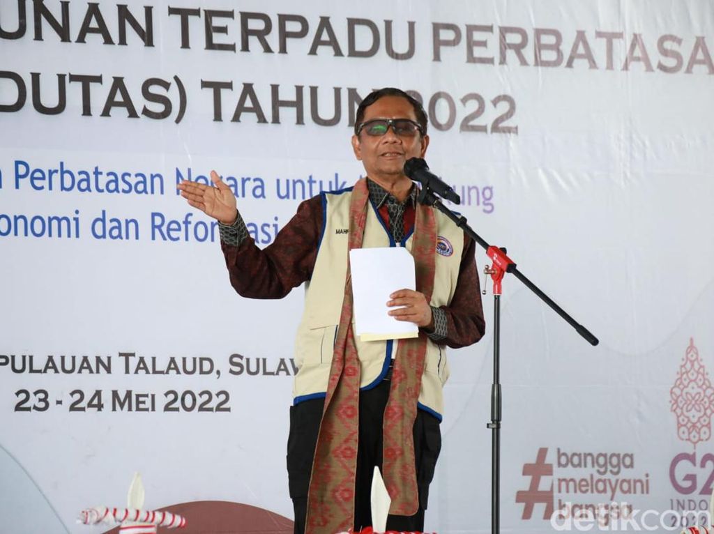 Antisipasi Perdagangan Orang, Mahfud Minta Perbatasan RI Dijaga Ketat Antisipasi Perdagangan Orang, Mahfud Minta Perbatasan RI Dijaga Ketat