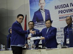 Terpilih Aklamasi di Musda, Mulyadi Kembali Pimpin Demokrat Sumbar