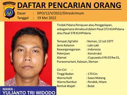 Dicari! Yulianto Tri Widodo Buron Kasus Penipuan di Jogja