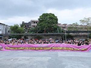 Ganjar Dinilai Nasionalis-Religius, Emak-emak di Sumut Dukung Nyapres