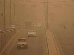 Badai Pasir Kembali Terjang Irak, 1.000 Orang Lebih Masuk RS-Bandara Ditutup