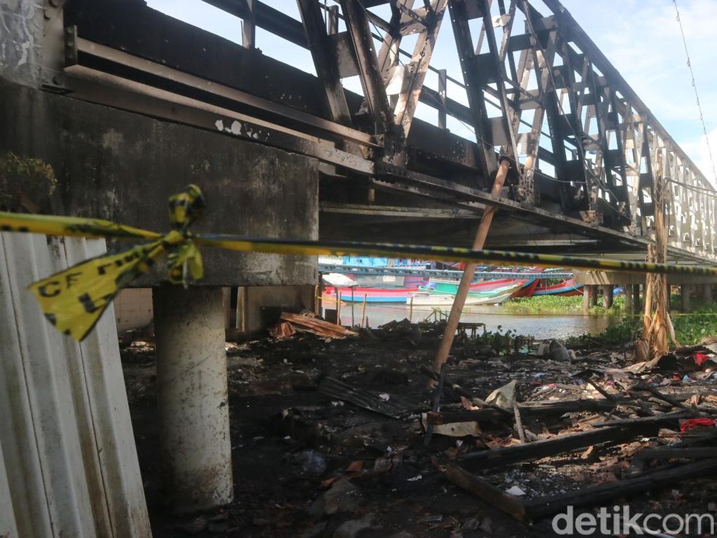 Jembatan Juwana Pati Ditutup Imbas Kebakaran, Ini Jalur Alternatifnya