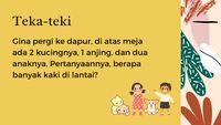 Teka-teki Logika Level Gampang, Cuma Butuh 2 Menit Buat Jawab!