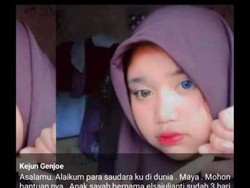 Pesan Terakhir Santriwati Sukabumi yang Hilang Saat Naik Angkot