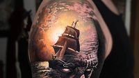Mahakarya Seni Tato Surealis, Seperti Sungguhan