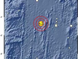 Gempa M 6,2 Guncang Nias Selatan, Tidak Berpotensi Tsunami