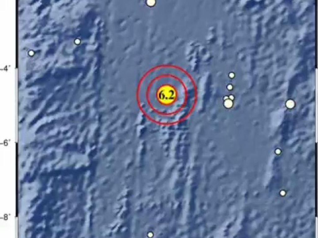 Gempa M 6,2 Guncang Nias Selatan, Tidak Berpotensi Tsunami Gempa M 6,2 Guncang Nias Selatan, Tidak Berpotensi Tsunami