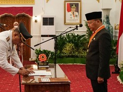 Pejabat Kemendagri Resmi Dilantik Jadi Pj Bupati Bengkulu Tengah