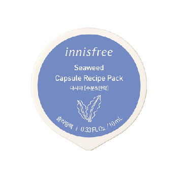 Kandungan rumput laut pada Innisfree Capsule Recipe Pack