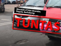 Before-After Perbaikan Lubang Jl Tole Iskandar, Kota Depok