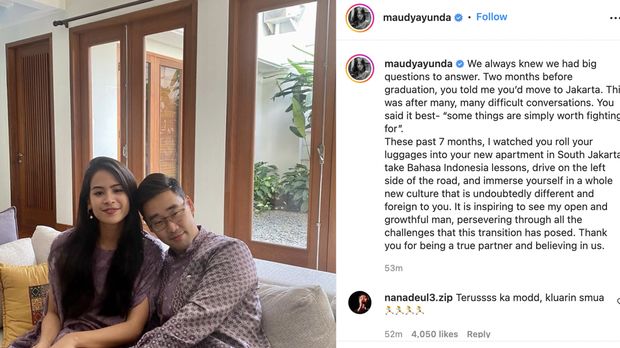 Maudy Ayunda dan Jesse Choi Maudy Ayunda dan Jesse Choi