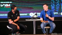 Empat hari berada di Indonesia, sejumlah agenda dilakoni Oezil. Salah satunya bertemu Menteri Pariwisata Sandiaga Uno. (Foto: Grandyos Zafna)