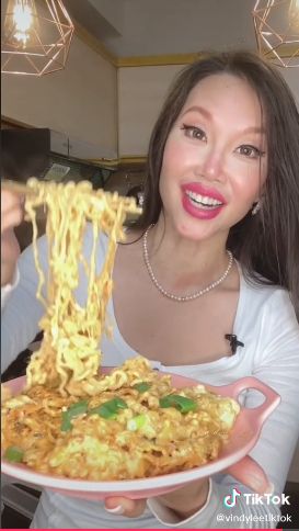 Mie Carbonara ala Vindy Lee
