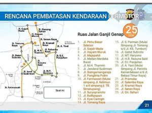 Peta 25 Titik yang Dikaji Jadi Zona Gage di Jakarta Peta 25 Titik yang Dikaji Jadi Zona Gage di Jakarta