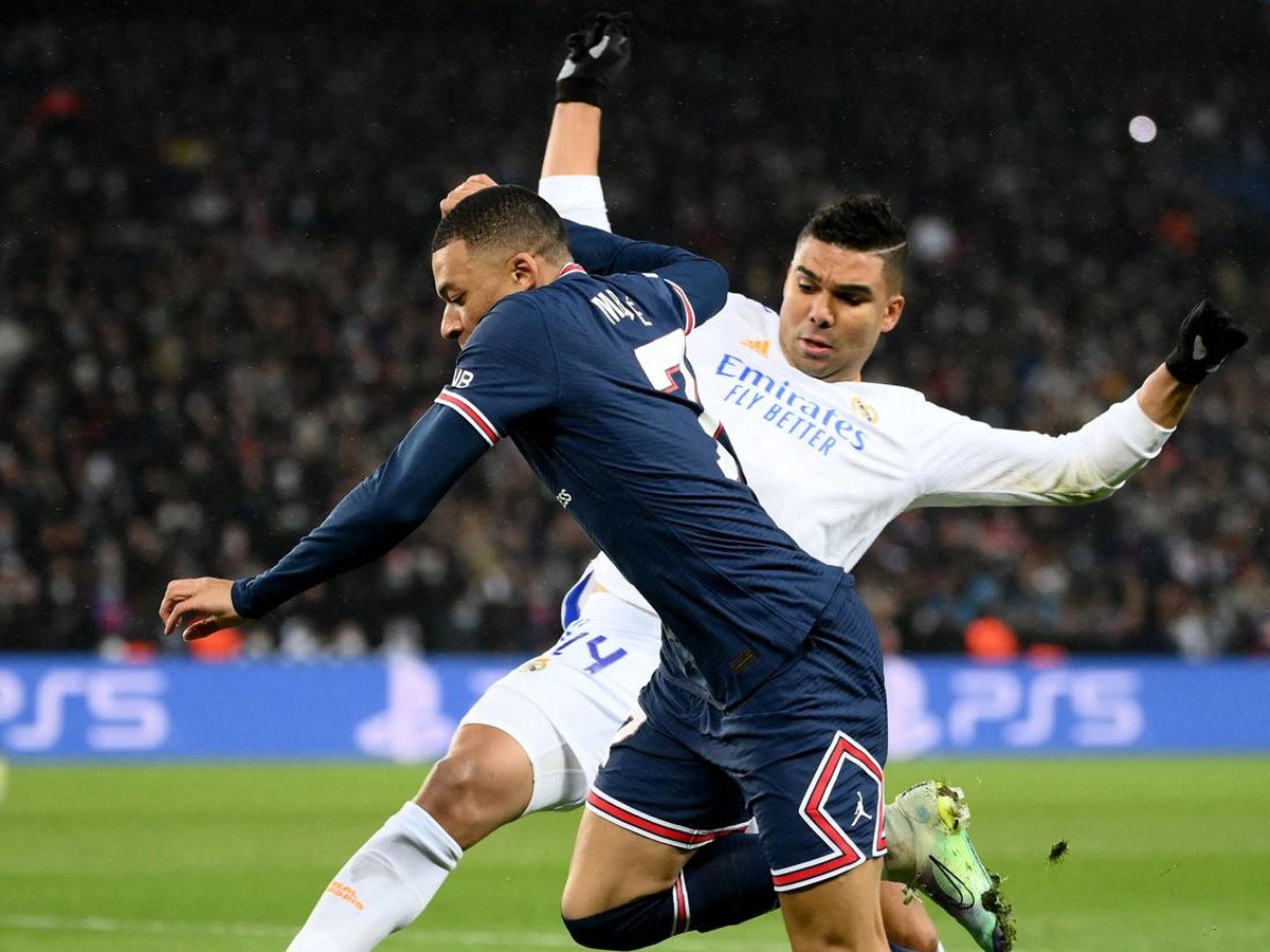 Casemiro mengatakan, Real Madrid akan terus juara tanpa Kylian Mbappe. (Foto: AFP via Getty Images/FRANCK FIFE)