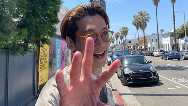 Sooyoung dan Jung Kyung Ho di Los Angeles