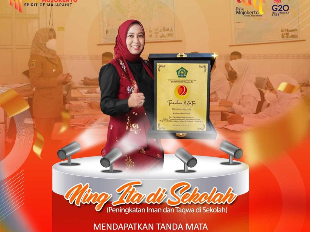 Dukung Pengembangan PAI, Walkot Mojokerto Dapat Apresiasi dari Kemenag Dukung Pengembangan PAI, Walkot Mojokerto Dapat Apresiasi dari Kemenag