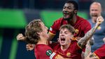 Potret AS Roma Rayakan Juara UEFA Conference League