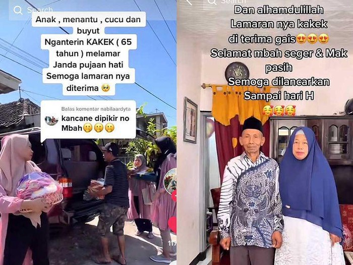 Acara lamaran bapak kandung Kiky, pemilik jasa penyelenggara pernikahan Kbsawedding.