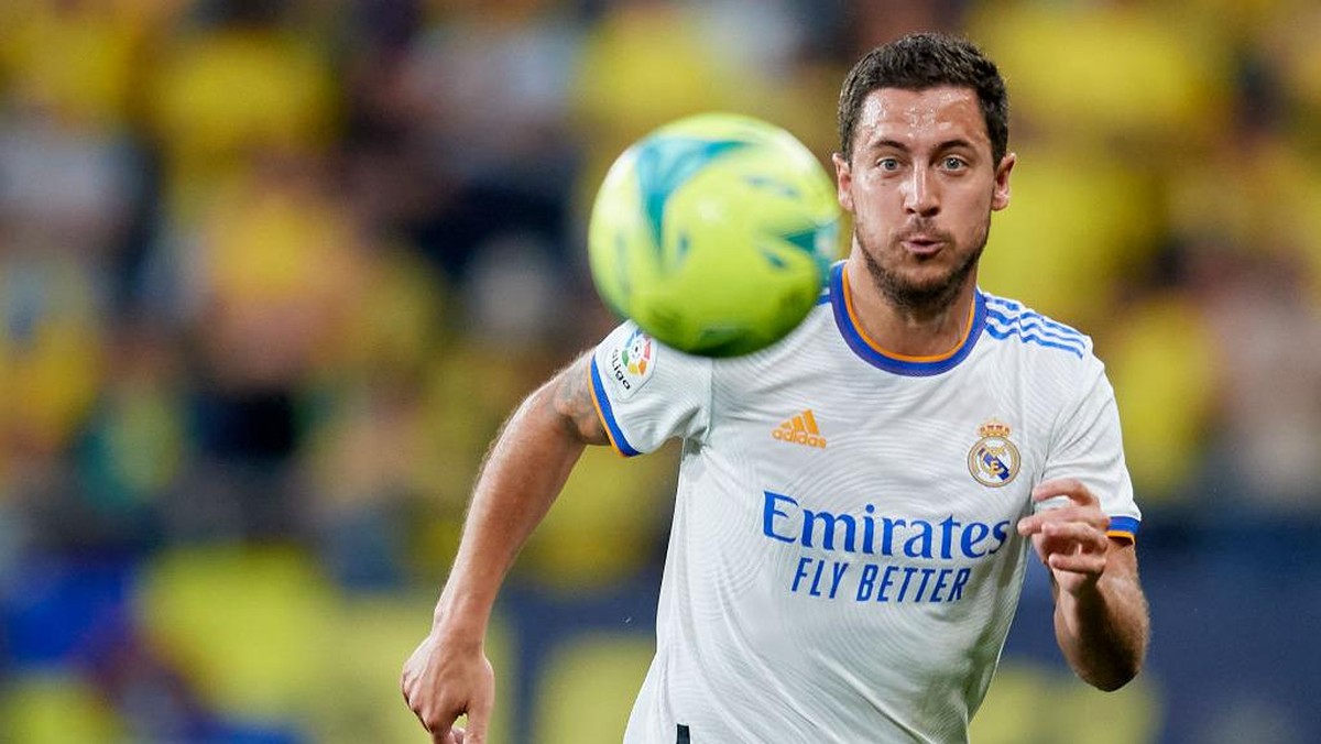 Eden Hazard di Real Madrid. (Foto: NurPhoto via Getty Images/NurPhoto)