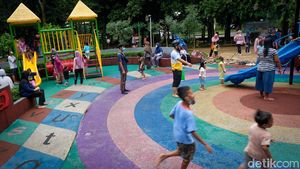 Asyik! Kembali Dibuka, Taman Kota 1 BSD Ramai Didatangi Warga