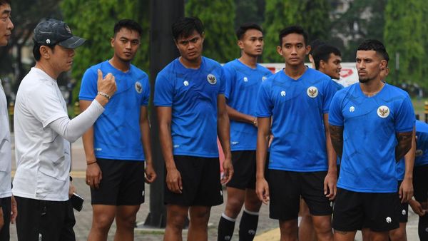 Latihan Perdana Timnas Indonesia Jelang Kualifikasi Piala Asia