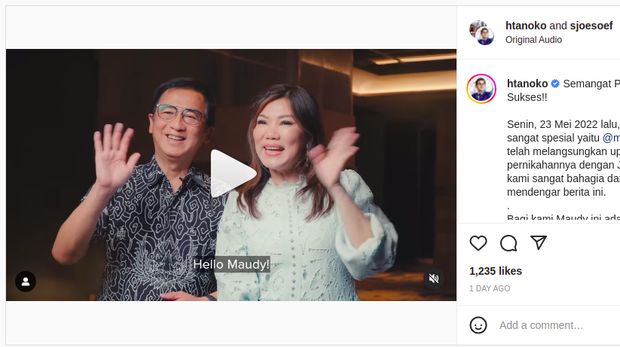 Crazy Rich Surabaya, Hermanto Tanoko, memberikan hadiah kondominium untuk ditinggali oleh Maudy Ayunda dan Jesse Choi