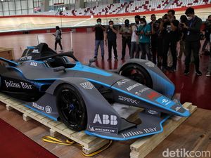 Mobil Replika Formula E Akan Dipajang di Bundaran HI saat CFD