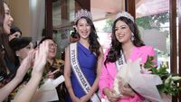 Foto: Miss Universe 2021 dari India Datang ke Jakarta, Cicipi Jamu