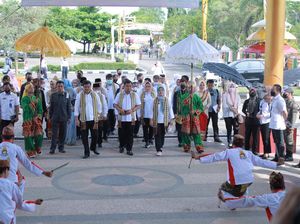 Bupati Tulang Bawang Hadiri Rakorwil Apkasi Lampung 2022 di Lamteng