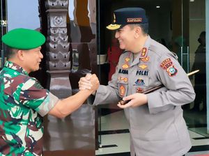 Salam Komando Kapolda Riau dan Pangdam I Bukit Barisan