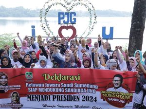 Sambil Beri Pelatihan UMKM, Relawan Deklarasi Dukung Sandiaga Nyapres