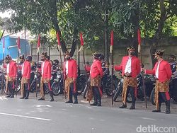 Jokowi Tiba di Lokasi Akad Nikah Ketua MK-Idayati