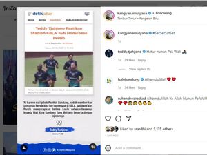Walkot Bandung Beri Lampu Hijau Homebase Persib di GBLA? Walkot Bandung Beri Lampu Hijau Homebase Persib di GBLA?