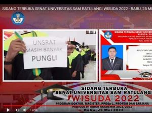Wisudawan Viralkan Unsrat Pungli Terancam Dijerat Penistaan Institusi Wisudawan Viralkan Unsrat Pungli Terancam Dijerat Penistaan Institusi