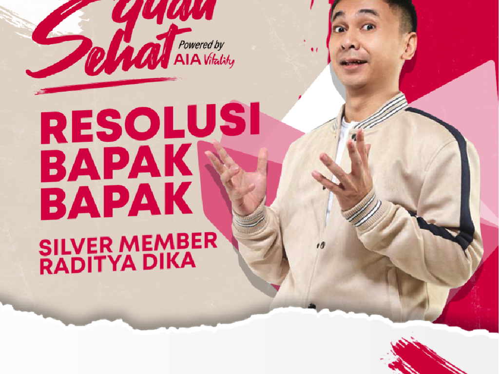 Usaha Raditya Dika dkk Perbaiki Kualitas Hidup dengan AIA Vitality Usaha Raditya Dika dkk Perbaiki Kualitas Hidup dengan AIA Vitality