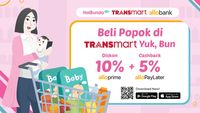 Download Allo Bank, Bunda Bisa Dapat Diskon 10% Di Transmart Termasuk Susu