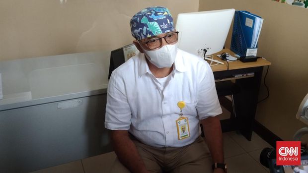 Ketua Ikatan Dokter Anak Indonesia (IDAI) IGN Sanjaya Putra, Jumat (27/5).