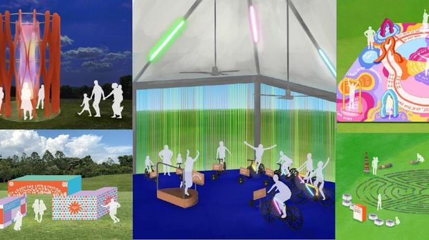 Artist impression of The Wellness Sensorium
