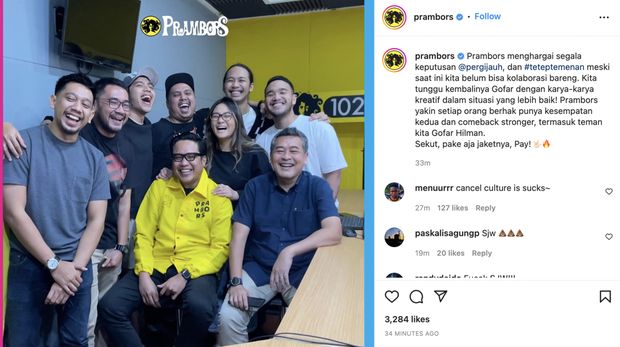 Gofar Hilman Batal di Prambors Gofar Hilman Batal di Prambors