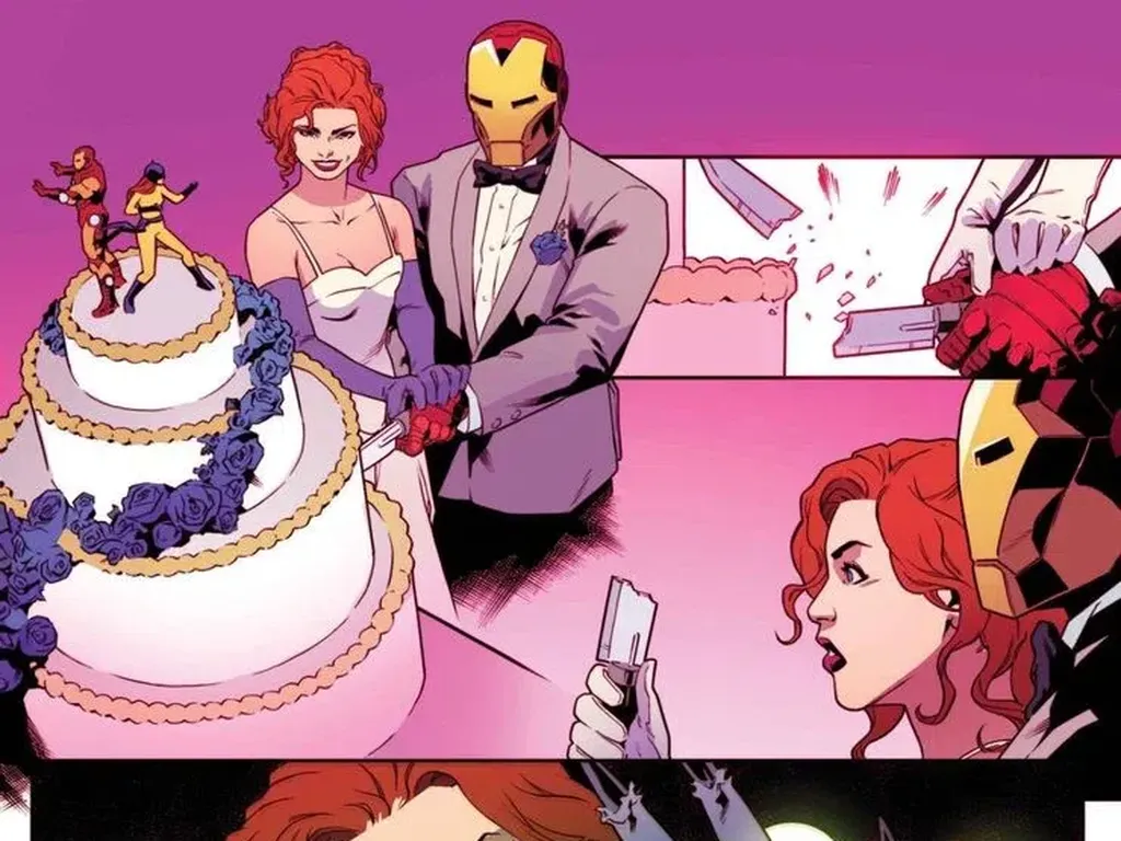 Pernikahan Iron Man dan Hellcat Berubah Jadi Mimpi Buruk Pernikahan Iron Man dan Hellcat Berubah Jadi Mimpi Buruk