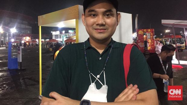 Putra, salah satu penonton Java Jazz Festival 2022.