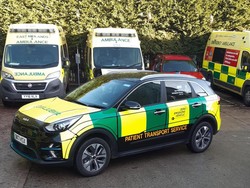 Ketika Mobil Listrik Kia Disulap Jadi Ambulan